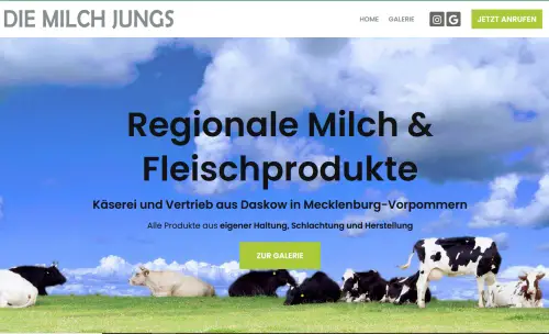 Die Milch Jungs Käserei und Vertrieb Ahrenshagen-Daskow