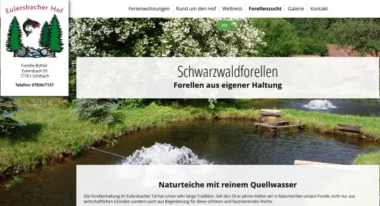 Eulersbacher Hof - Ferienhof und Forellenzucht Schiltach - Vorderlehengericht