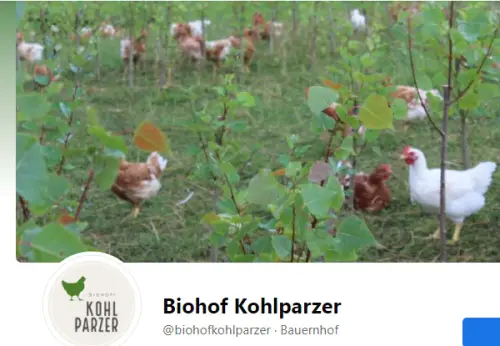 Biohof Kohlparzer - Bauernhof mit Bio-Hendln Auberg