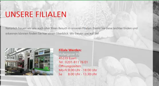 Bioladen Maas und Bäckerei Troll Essen Werden