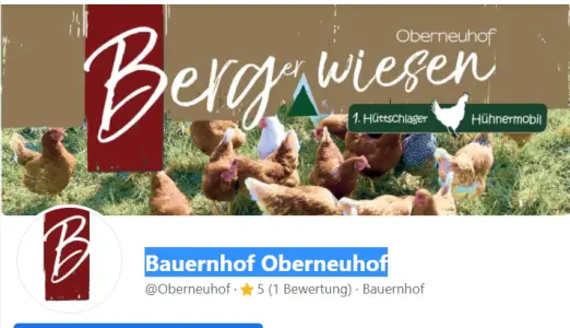 Berger Wiesen - Bauernhof Oberneuhof Hüttschlag