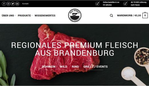 Ladengeschäft Meat Bringer Wildau