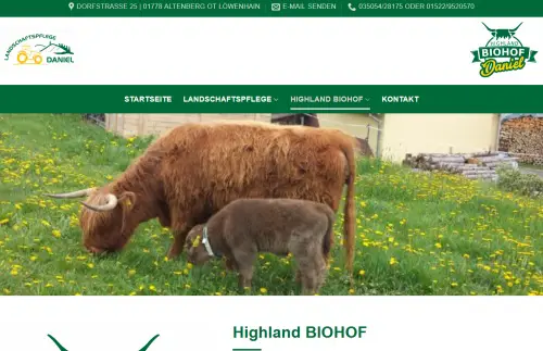 Highland Biohof Daniel Altenberg / Löwenhain