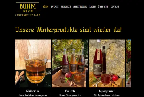 Böhm Ciderwerkstatt Mulfingen Hollenbach