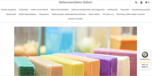 Seifenmanufaktur Siebert Köln - Blumenberg
