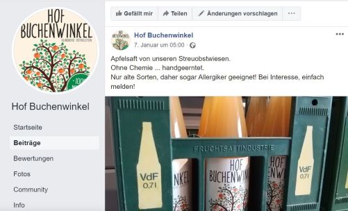 Hof Buchenwinkel Scharbeutz - Klingberg