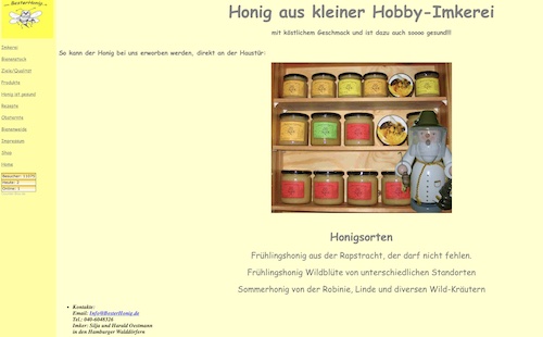 Hobbyimkerei Oestmann Hamburg-Bergstedt