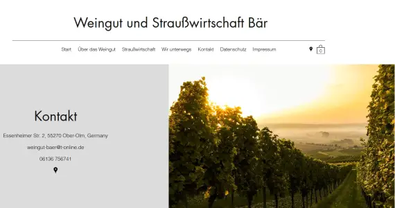 Weingut und Straußwirtschaft Bär  Ober-Olm