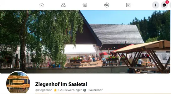 Ziegenhof im Saaletal Gössitz