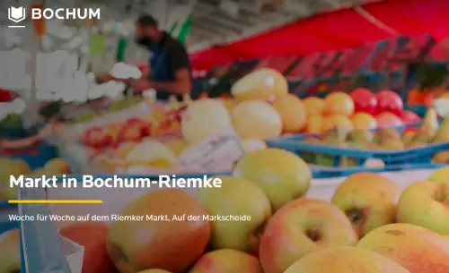 Wochenmarkt Bochum-Riemke Bochum