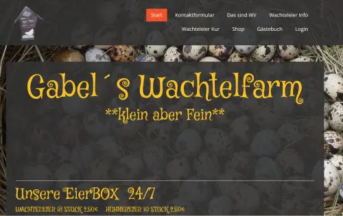 Gabel´s WachtelFarm Mainleus