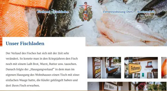 Fischerei Mastaller-Gastl und Ferienwohnung Dietz Dießen