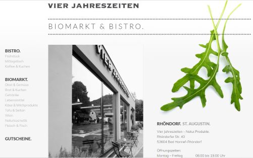 Vier Jahreszeiten - Biomarkt und Bistro Bad Honnef - Rhöndorf
