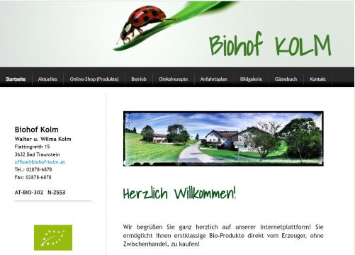 Biohof Kolm Bad Traunstein