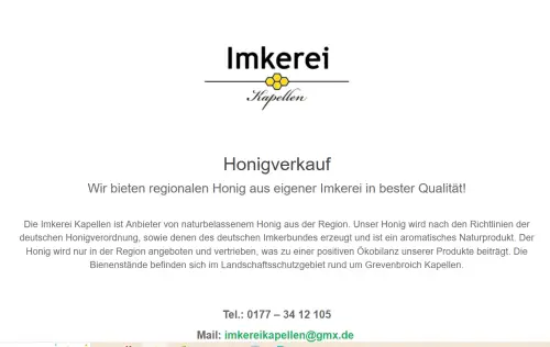 Imkerei Kapellen Grevenbroich