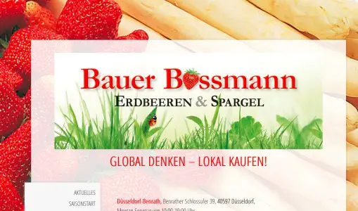 Bauer Bossmann Verkaufsstand Hilden Hilden