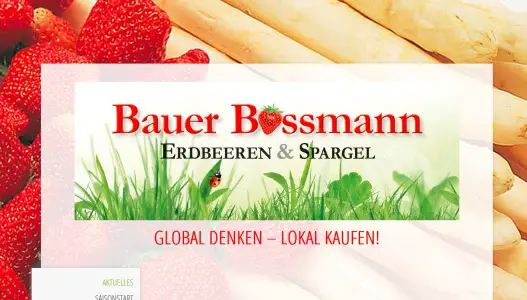 Bauer Bossmann Verkaufsstand Hassels Düsseldorf-Hassels