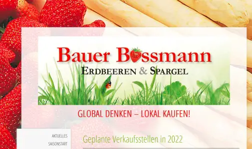Bauer Bossmann Verkaufsstand Oberkassel Düsseldorf-Oberkassel