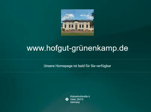 Hofgut Grünenkamp Varel-Grünenkamp