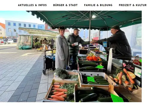 Wochenmarkt Rutesheim Rutesheim