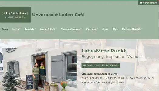 LäbesMittelPunkt Unverpackt Laden-Café Hüttwilen