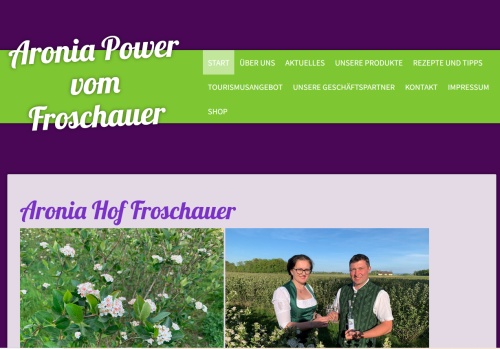 Aronia-Power vom Froschauer Naarn