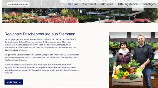 Blumen- und Gemüsehof Schaper Barsinghausen (OT Stemmen)