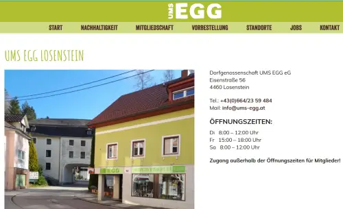 Dorfgenossenschaft Ums Egg Losenstein Losenstein