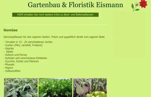 Gartenbau und Floristik Eismann Gera