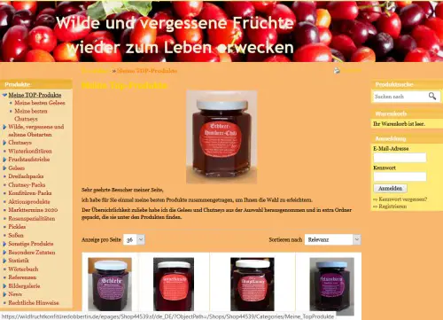 Wildfruchtkonfitüre Dobbertin Salzatal  Ortsteil Gorsleben