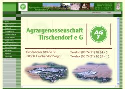 Agrargenossenschaft Tirschendorf e.G Mühlental OT Tirschendorf