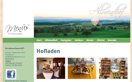 Allmendhof Gourmet-Paradies Beinwil/Freiamt