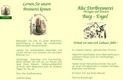 Alte Dorfbrennerei Burg-Engel - Weingut und Pension Reil / Mosel