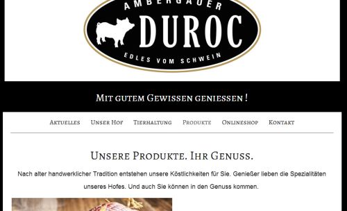 Ambergauer Duroc - Hof Greve Bockenem