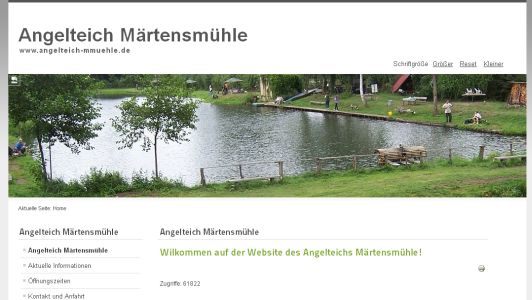 Forellenteiche Märtensmühle Luckenwalde