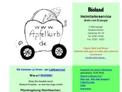 Apfelkorb - Eduard Mannsperger (Bioland) Sinsheim-Dühren