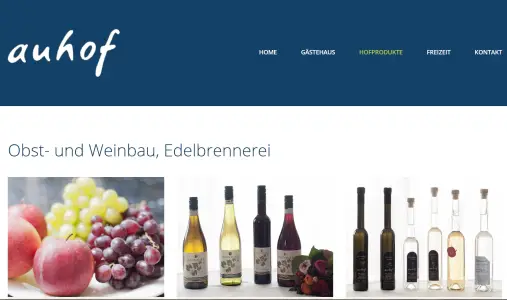 Auhof Obst- und Weinbau, Edelbrennerei Stetten / Auhof