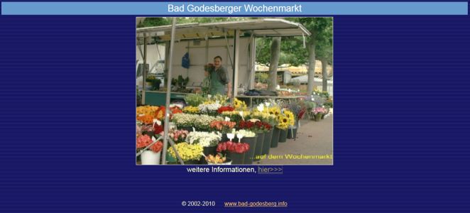 Wochenmarkt Bad Godesberg Bad Godesberg