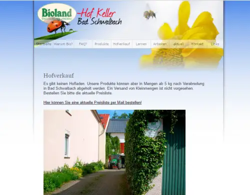 Hofladen Keller - Biolandhof Bad Schwalbach