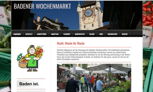 Badener Wochenmarkt Baden