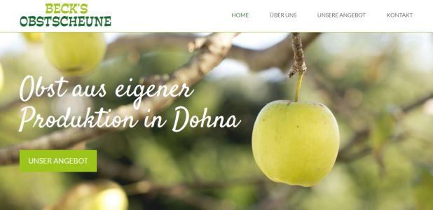 Beck`s Obsthof Dohna - Borthen