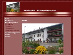 Berggasthof - Metzgerei Weig Waldthurn