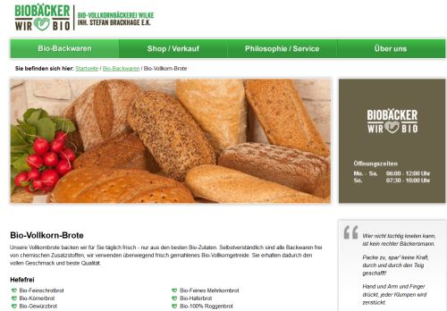 BIO-Vollkornbäckerei Wilke Niedernwöhren