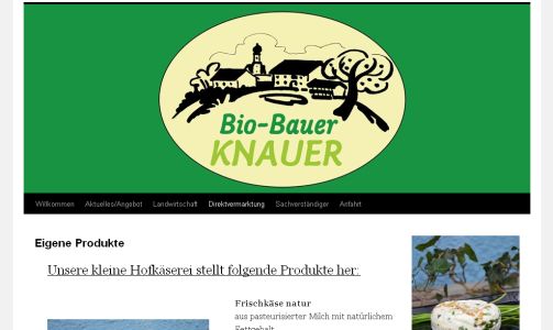 Biobauer Knauer Pastetten