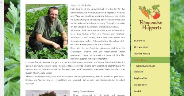 Biogemüse Huppertz Kürten