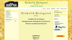 Biohof - Bio-Metzgerei Wiedenbauer Penkhof Kümmersbruck