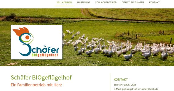 Schäfer BIOgeflügelhof  Alheim-Niedergude