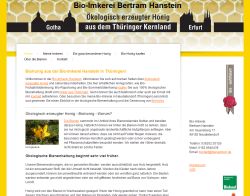 Bio-Imkerei Hanstein Kornhochheim-Neudietendorf