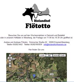Biolandhof Flötotto Extertal-Meierberg