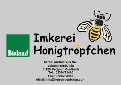 Bioland-Imkerei Honigtröpfchen Bergisch Gladbach
